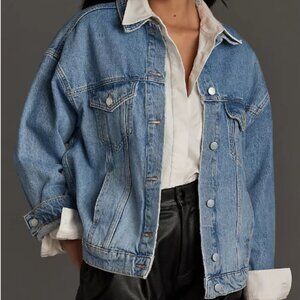 The Weston Denim Boyfriend Jacket by Pilcro